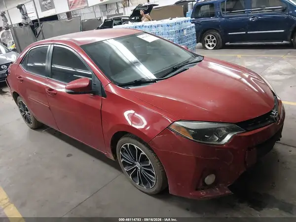 2T1BURHE0GC601894 — 2016 Toyota Corolla, Задняя часть (Rear), фото до ремонта