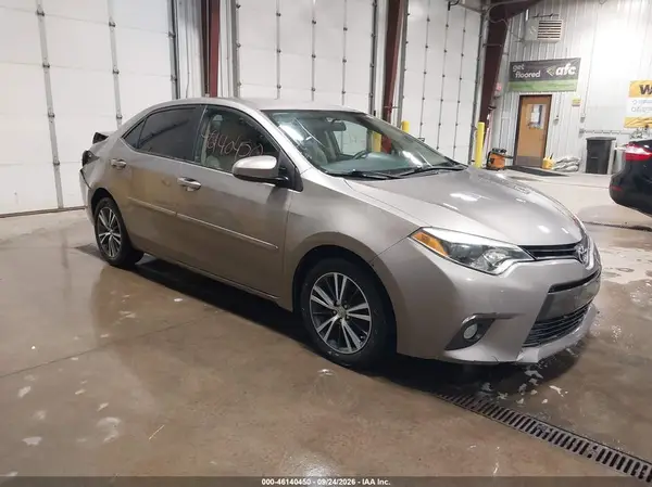2T1BURHE4GC729684 — 2016 Toyota Corolla, Задняя часть (Rear), фото до ремонта
