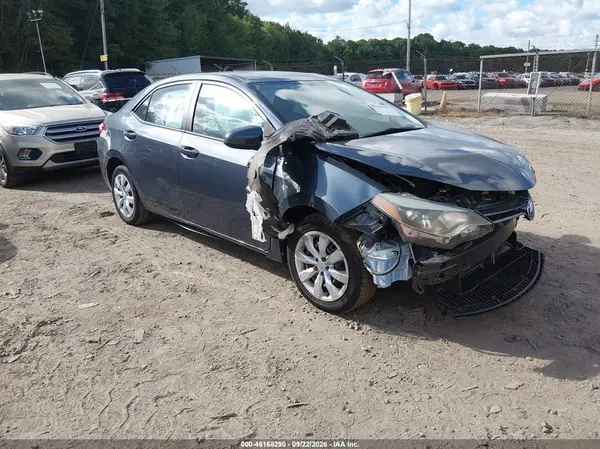 2T1BURHEXGC488794 — 2016 Toyota Corolla, Передняя часть (Front End), фото до ремонта