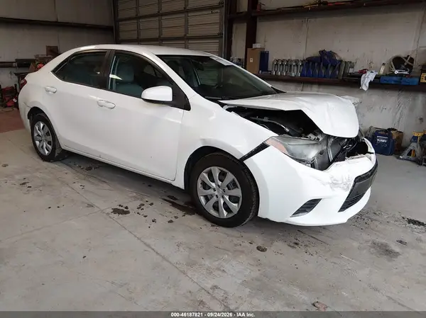 2T1BURHE0GC619604 — 2016 Toyota Corolla, Передняя часть (Front End), фото до ремонта