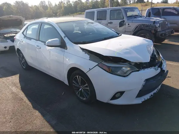 5YFBURHE5GP373472 — 2016 Toyota Corolla, Передняя часть (Front End), фото до ремонта