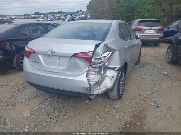 2T1BURHEXGC613602 — 2016 Toyota Corolla, фото 4 с аукциона IAAI, Задняя часть