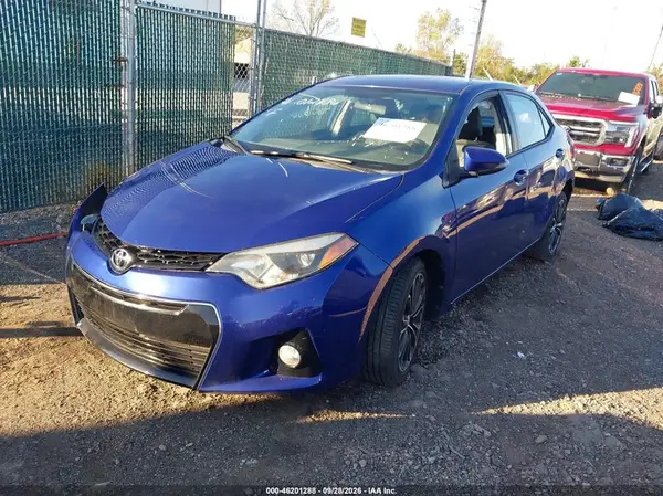 2016 TOYOTA COROLLA VIN 5YFBURHE6GP537988 фото 2