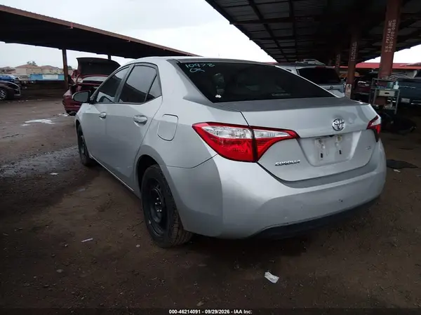 2016 TOYOTA COROLLA VIN 2T1BURHE5GC620957 фото 3