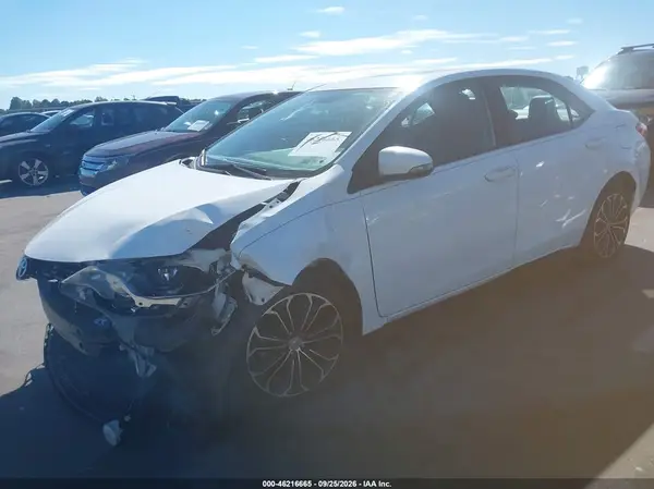 2T1BURHE6GC703085 — 2016 Toyota Corolla, фото 2 с аукциона IAAI, Передняя часть