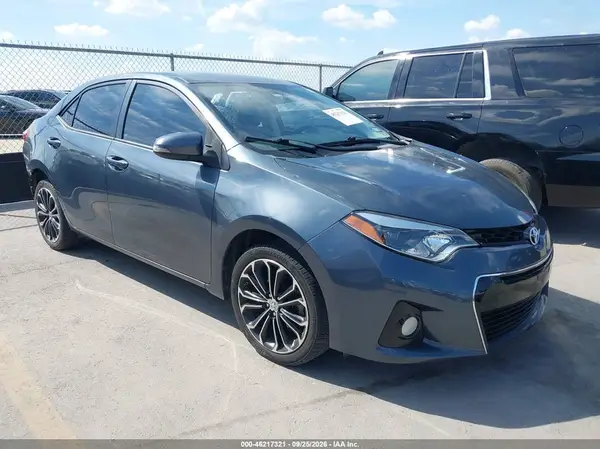 5YFBURHE2GP568459 — 2016 Toyota Corolla, Левый бок (Left Side), фото до ремонта
