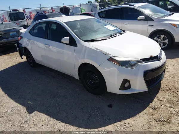 5YFBURHE0GP509670 — 2016 Toyota Corolla, Передняя и задняя части (Front & Rear), фото до ремонта