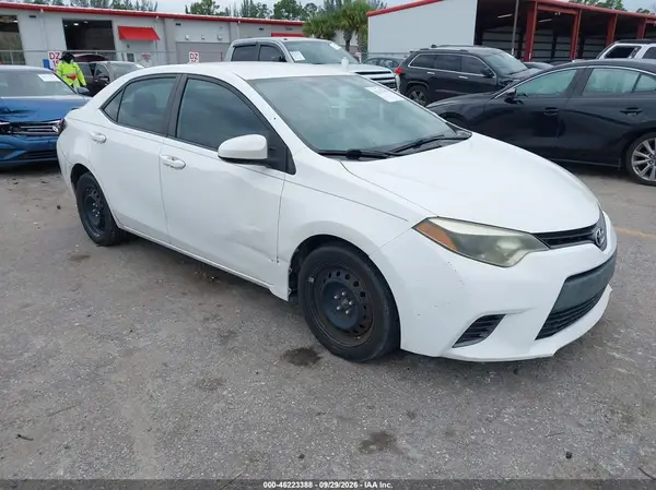 2T1BURHE4GC558189 — 2016 Toyota Corolla, Задняя часть (Rear), фото до ремонта