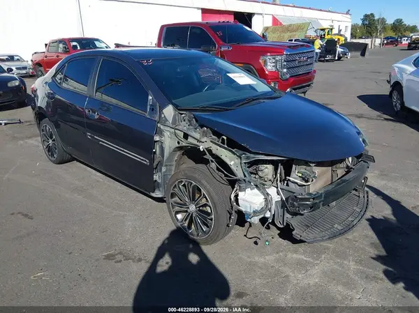 2T1BURHE5GC618657 — 2016 Toyota Corolla, Передняя часть (Front End), фото до ремонта