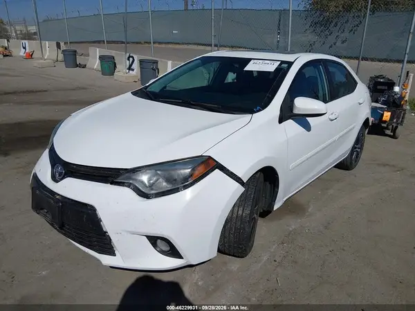 2T1BURHE3GC581477 — 2016 Toyota Corolla, фото 2 с аукциона IAAI, Передняя часть