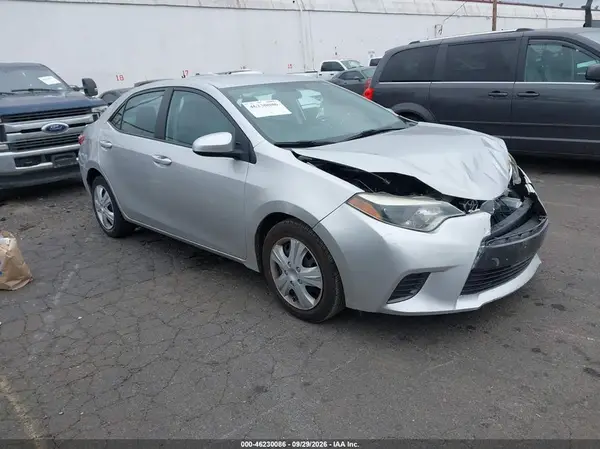 2T1BURHE1GC545187 — 2016 Toyota Corolla, Передняя часть (Front End), фото до ремонта