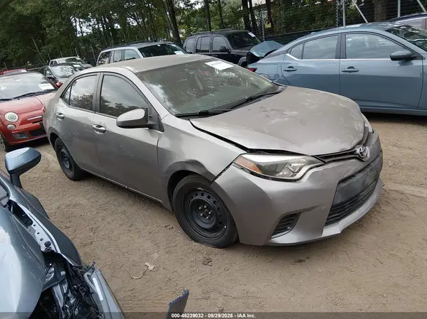2T1BURHE7GC665592 — 2016 Toyota Corolla, Естественный износ (Normal Wear & Tear), фото до ремонта