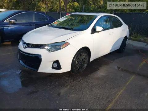 2016 Toyota Corolla S W/Special Edition Pkg VIN 2T1BURHE5GC515478 фото 3