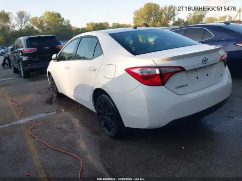 2016 Toyota Corolla S W/Special Edition Pkg VIN 2T1BURHE5GC515478 фото 4
