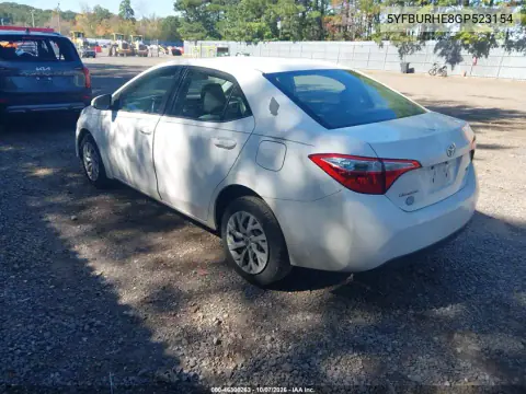 2016 Toyota Corolla Le VIN 5YFBURHE8GP523154 фото 4
