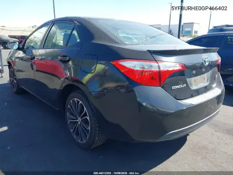 2016 Toyota Corolla S Plus VIN 5YFBURHE0GP466402 фото 4