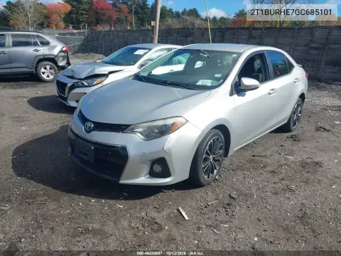2016 Toyota Corolla S Plus VIN 2T1BURHE7GC685101 фото 3