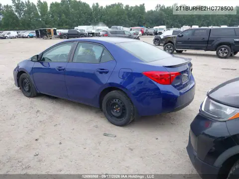 2017 Toyota Corolla VIN 2T1BURHE2HC778500 фото 4