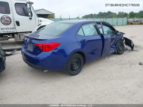 2017 Toyota Corolla VIN 2T1BURHE2HC778500 фото 5