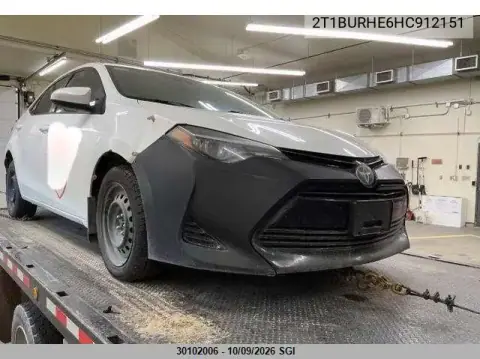 2017 Toyota Corolla L/Le/Xle/Se/Xse VIN 2T1BURHE6HC912151 фото 1