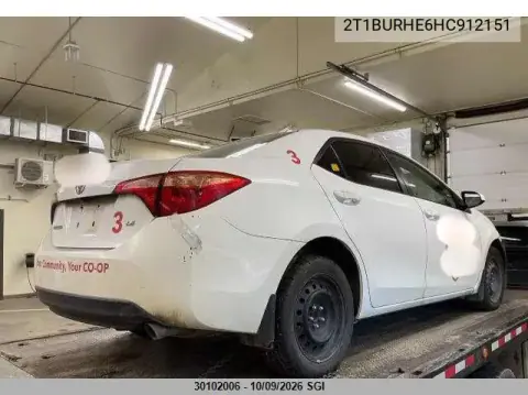 2017 Toyota Corolla L/Le/Xle/Se/Xse VIN 2T1BURHE6HC912151 фото 4