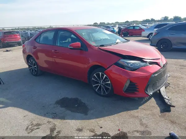 5YFBURHE8HP684136 — 2017 Toyota Corolla, Передняя часть (Front End), фото до ремонта