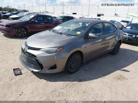 2017 Toyota Corolla Le VIN 5YFBURHE4HP660187 фото 3