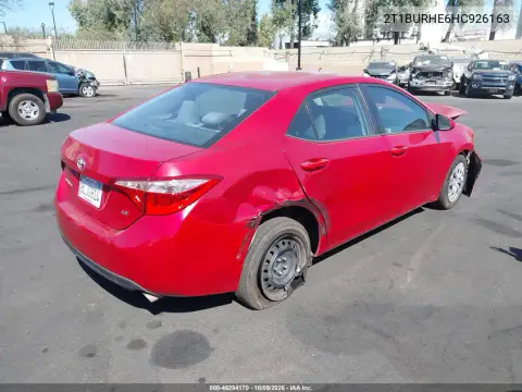 2017 Toyota Corolla Le VIN 2T1BURHE6HC926163 фото 5