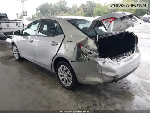 2017 Toyota Corolla Le VIN 5YFBURHE3HP691074 фото 4