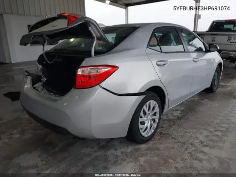 2017 Toyota Corolla Le VIN 5YFBURHE3HP691074 фото 5