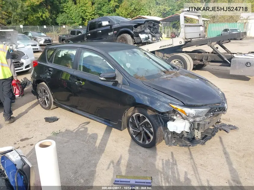 JTNKARJE5HJ524718 Toyota Corolla 2017 — повреждение Не указано, фото до ремонта