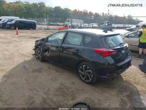 JTNKARJE5HJ524718 — 2017 Toyota Corolla, фото 3 с аукциона IAAI, Не указано