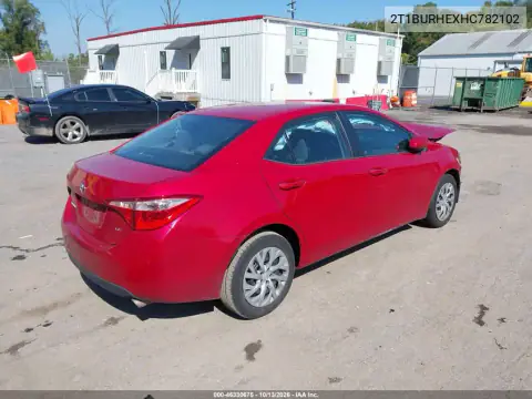 2T1BURHEXHC782102 — 2017 Toyota Corolla, фото 4 с аукциона IAAI, Передняя часть