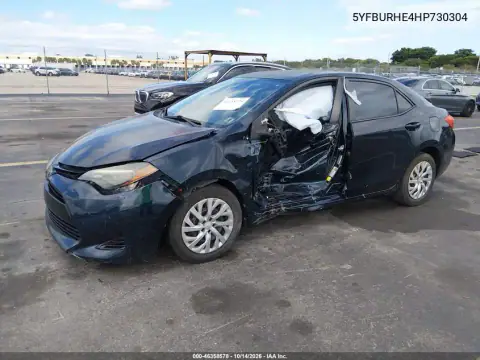 5YFBURHE4HP730304 — 2017 Toyota Corolla, фото 3 с аукциона IAAI, Левый бок