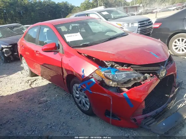 5YFBURHE0JP825836 — 2018 Toyota Corolla, Передняя часть (Front End), фото до ремонта