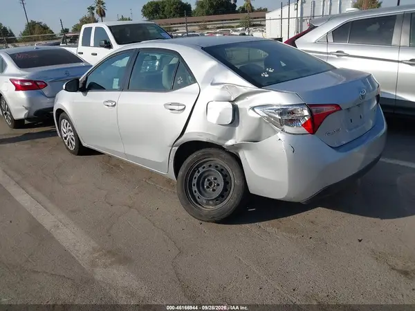 2T1BURHE6JC996932 — 2018 Toyota Corolla, фото 3 с аукциона IAAI, Задняя часть слева