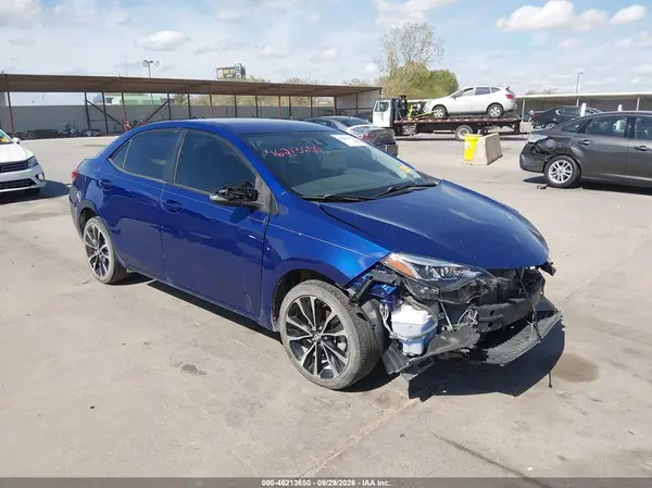 5YFBURHE1JP759846 — 2018 Toyota Corolla, Передняя часть (Front & Rear), фото до ремонта