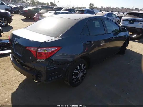 2018 TOYOTA COROLLA VIN 2T1BURHE0JC052687 фото 4