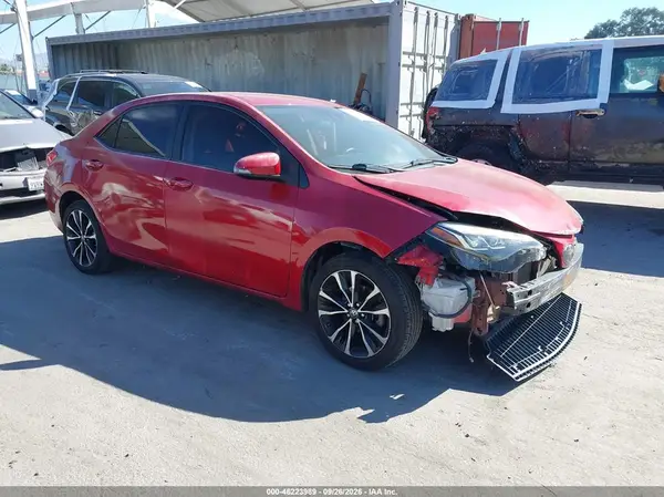 5YFBURHE7JP836039 — 2018 Toyota Corolla, Передняя часть (Front End), фото до ремонта