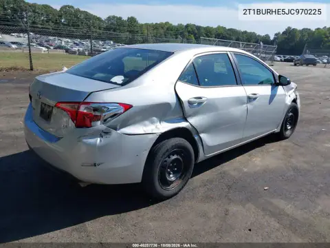 2018 Toyota Corolla Le VIN 2T1BURHE5JC970225 фото 5