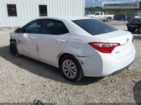 5YFBURHE2JP812182 — 2018 Toyota Corolla, фото 4 с аукциона IAAI, Передняя часть