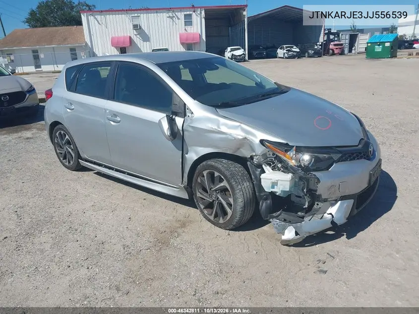 2018 Toyota Corolla Im VIN JTNKARJE3JJ556539 фото 2