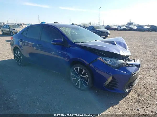 2T1BURHE7KC142565 — 2019 Toyota Corolla, Передняя часть (Front), фото до ремонта