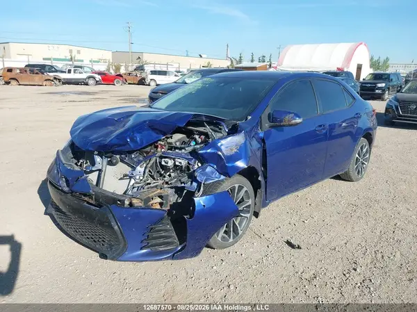 2T1BURHE7KC142565 — 2019 Toyota Corolla, фото 2 с аукциона IAAI 14.10.2026, Передняя часть