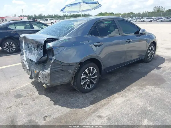 5YFBURHE5KP906722 — 2019 Toyota Corolla, фото 4 с аукциона IAAI 08.10.2026, Задняя часть