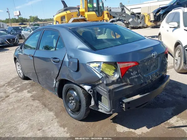 5YFBURHE8KP944137 — 2019 Toyota Corolla, фото 3 с аукциона IAAI, Задняя часть