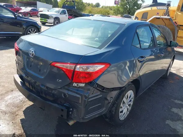 5YFBURHE8KP944137 — 2019 Toyota Corolla, фото 4 с аукциона IAAI, Задняя часть