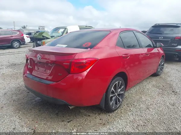 2019 TOYOTA COROLLA VIN 2T1BURHE0KC128815 фото 4