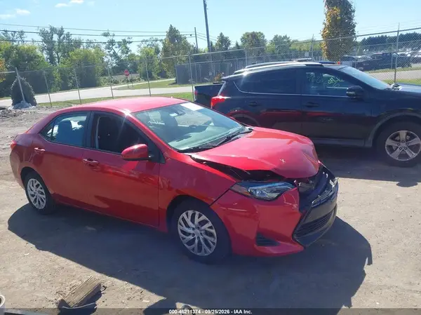 2T1BURHE4KC236130 — 2019 Toyota Corolla, Передняя часть (Front End), фото до ремонта