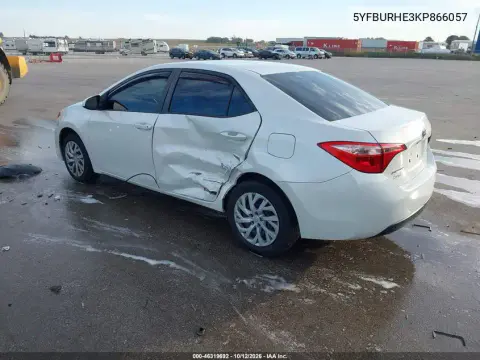 2019 Toyota Corolla Le VIN 5YFBURHE3KP866057 фото 4